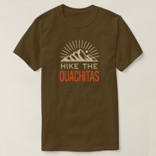 T-shirt Randonnée dans les montagnes Ouachita Arkansas Sun