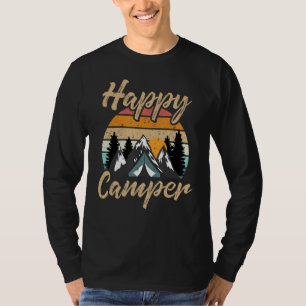 T-shirt Randonnée de camping présent Happy Camper 1