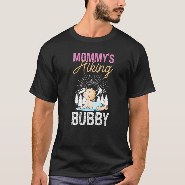 T-shirt Randonnée de maman Bubby nouveau-né enfants bébé (Devant)