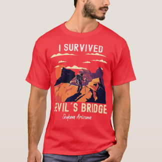 T-shirt Randonnée du pont Devils Sedona Arizona Red Rock C