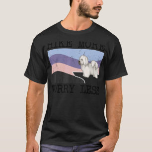 T-shirt Randonnée en Coton de Tulear Plus Inquiète Moins G