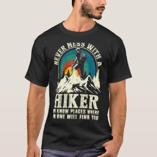T-shirt Randonnée En Plein Air randonnée Ne Met Jamais À M