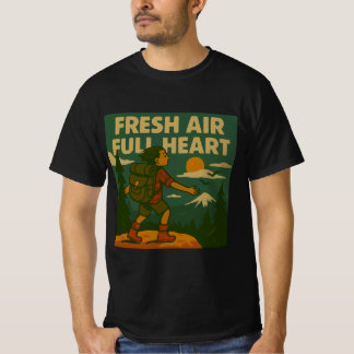 T-shirt Randonnée et aventure rétro