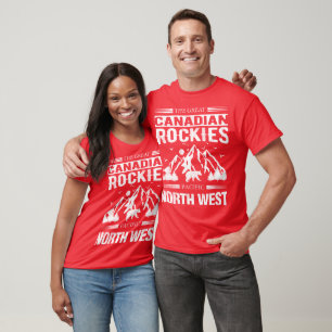 T-shirt Randonnée et camping Canadian Rockies - Canada Roc