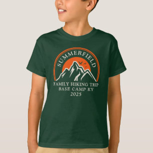 T-shirt Randonnée familiale annuelle : correspondance avec