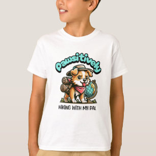 T-shirt Randonnée pédestre avec mon pote (chien)