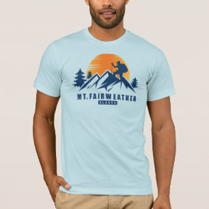 T-shirt randonnée pédestre du Mont Fairweather