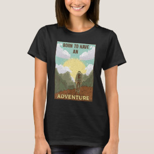 T-shirt Randonnée pédestre en sentier Escalade de rochers