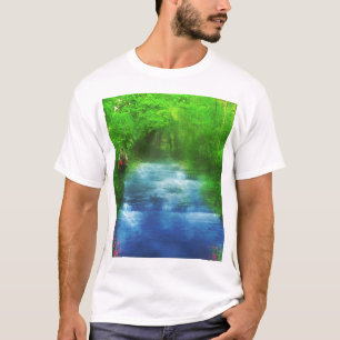 T-shirt Randonnée pédestre sur la rivière Summer