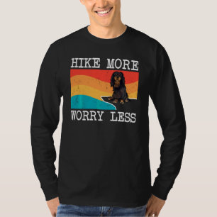 T-shirt Randonnée Plus Inquiète Moins Anglais Toy Spaniel