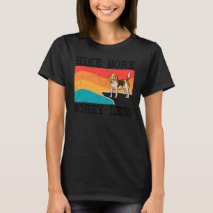 T-shirt Randonnée Plus Inquiète Moins Beagle Randonnée gra