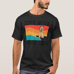T-shirt Randonnée Plus Inquiète Moins Cairn Terrier Randon