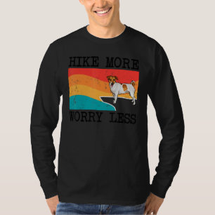 T-shirt Randonnée Plus Inquiète Moins Russell Terrier Grap