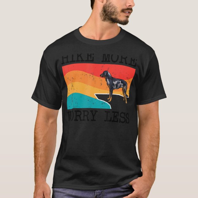 T-shirt Randonnée Plus S'Inquiéter Moins Beauceron Graphic (Devant)