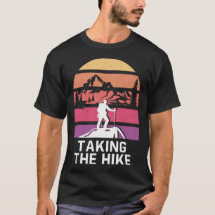 T-shirt Randonnée Randonnée Camping Hiker Camper Wildli