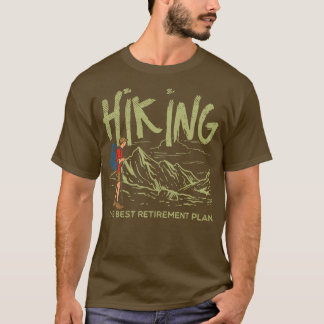 T-shirt Randonnée Randonnée Le meilleur régime de retraite
