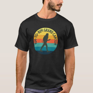 T-shirt Randonnée Rim to Rim Grand Canyon Randonnée famill