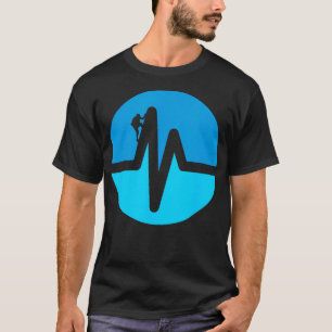 T-shirt Randonnée Shirts Hiker Mountain Rock Escalade Camp
