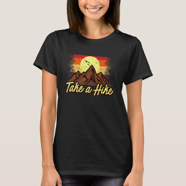 T-shirt Randonnées Trails Aimer Randonnée Lever Randonnée  (Devant)
