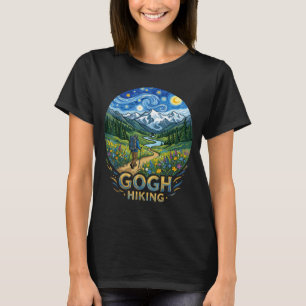 T-shirt Randonneur drôle nuit étoilée art van gogh gogh ra