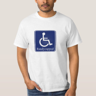 T-shirt Randycapped