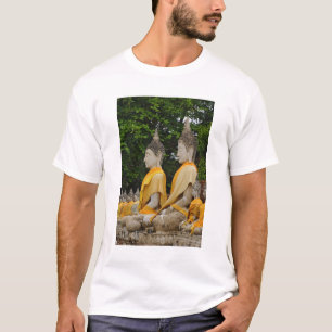 T-shirt Rangée de statues de Bouddha, Wat Yai Chaya Mongko