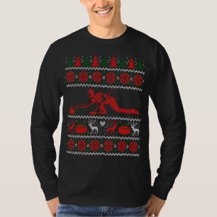 T-shirt Rangées De Stones De Curling Curler & Curling Team
