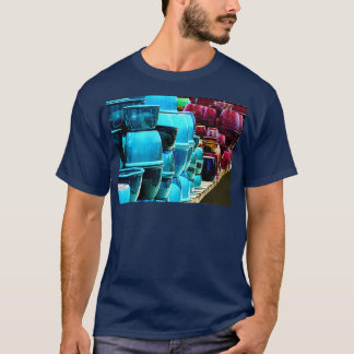 T-shirt Rangées et rangées de poteries du sud-ouest