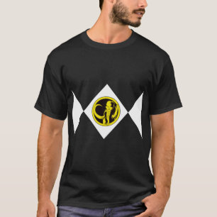 T-shirt Ranger noir MMPR avec pièce