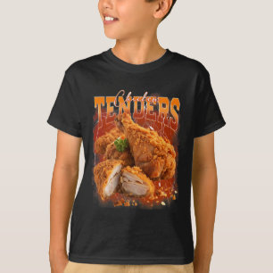 T-shirt Rap Bootleg Vintage Années 1990 Tenders de Poulet