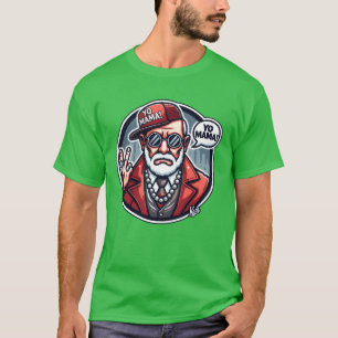 T-shirt Rap et Hip Hop Gangster Freud Yo Mama vintage