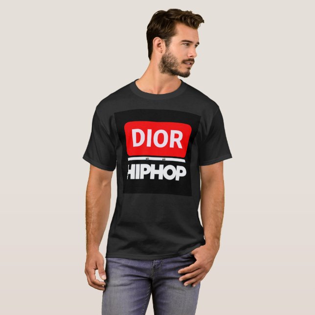 T-Shirt Rap Tout Véritable Ventilateur De Hip-Hop  (Devant entier)