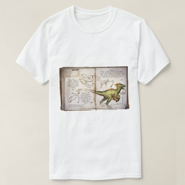 T-shirt Rapace évolutif de survie de l'arche (Design devant)