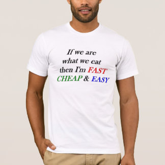 T-shirt Rapide, bon marché, facile