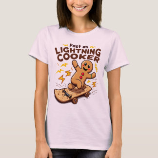 T-shirt Rapide comme Éclair Patinage d'épices