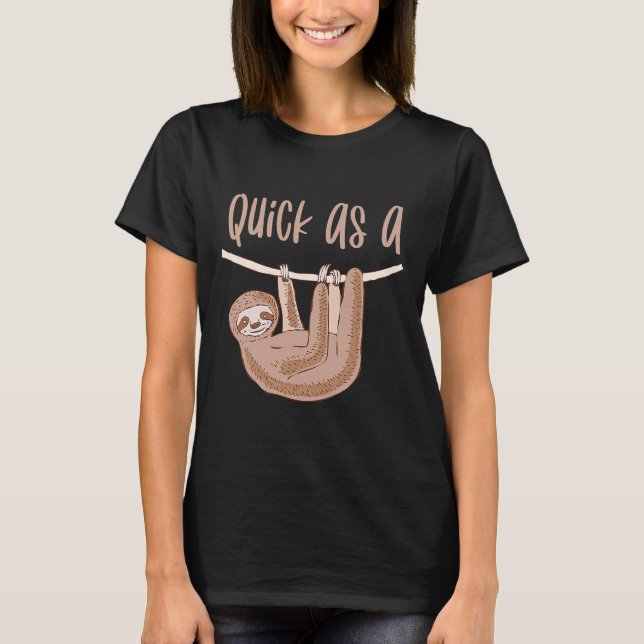 T-shirt Rapide Comme Un Fantaisie Fantaisie Animal (Devant)