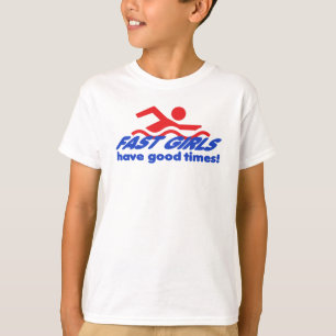 T-shirt rapide de filles