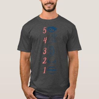 T-shirt Rappel de fond École de santé mentale Psychologi
