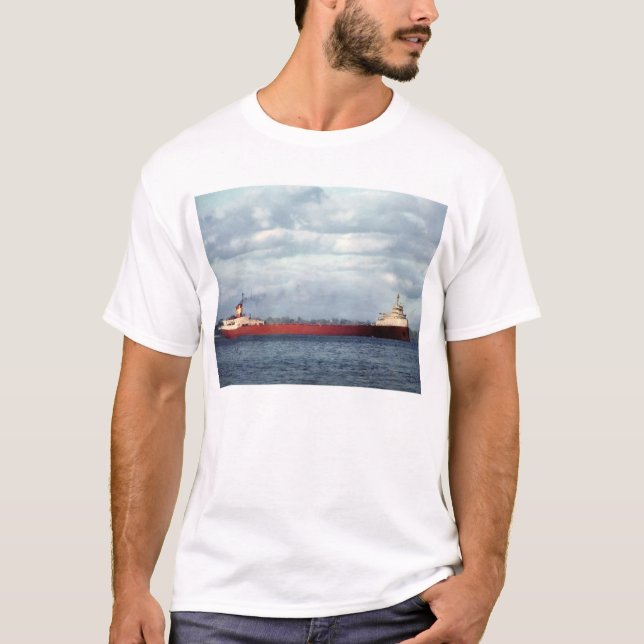 T-shirt Rappelez-vous l'équipage d'Edmund Fitzgerald (Devant)