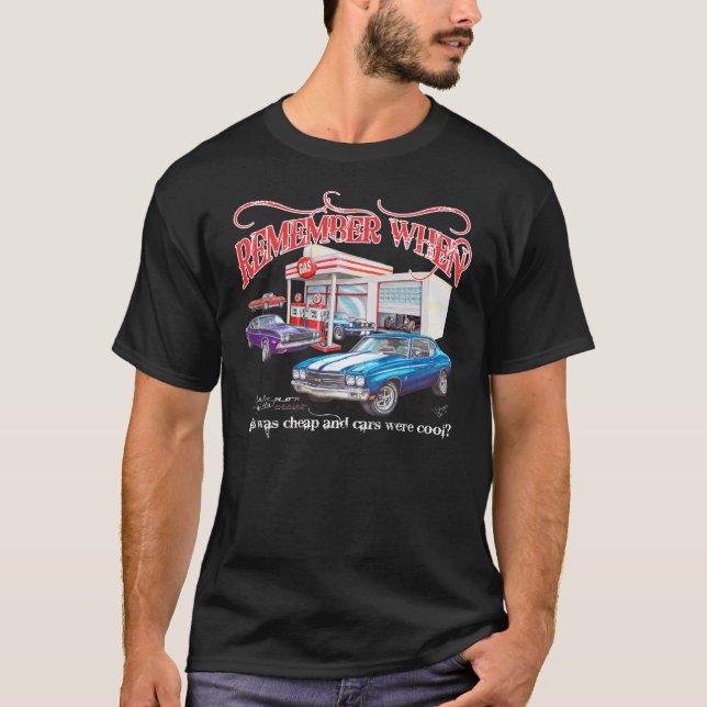 T-shirt Rappelez-vous quand (Devant)