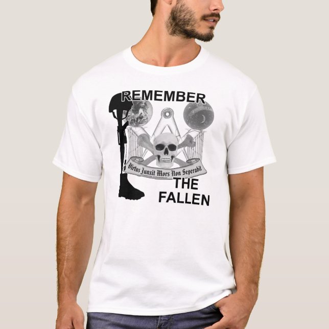 T-shirt Rappelez-vous tombé (Devant)