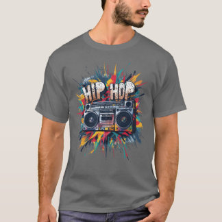 T-shirt Rappeuse Hip Hop Vintage Inspirée de Boombo Musiqu