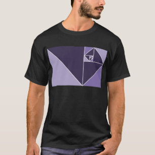 T-shirt Rapport d'or (pourpre)
