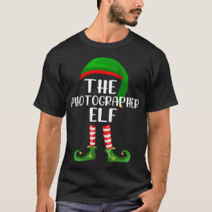 T-shirt Rapprocher Noël de famille Le photographe Elf