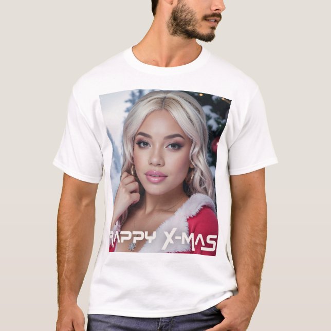 T-SHIRT RAPPY X-MAS (Devant)