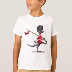 T-shirt Raptor Habillé En Garde Britannique.