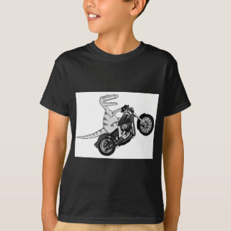 T-shirt Raptor sur un porc
