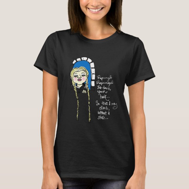 T-shirt Rapunzel (Devant)