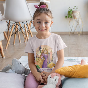 T-shirt Rapunzel "Peindre ton histoire"