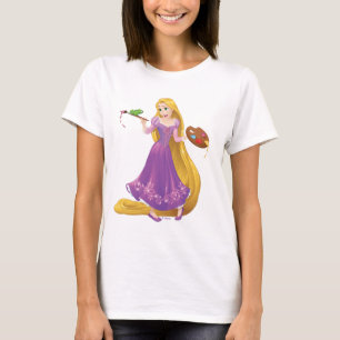 T-shirt Rapunzel  Peinture avec pascal